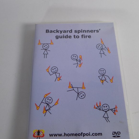Fire Spinning Fan Instructional DVD Video Tutorial Lot of 2 Festival Backyard - Picture 9 of 9